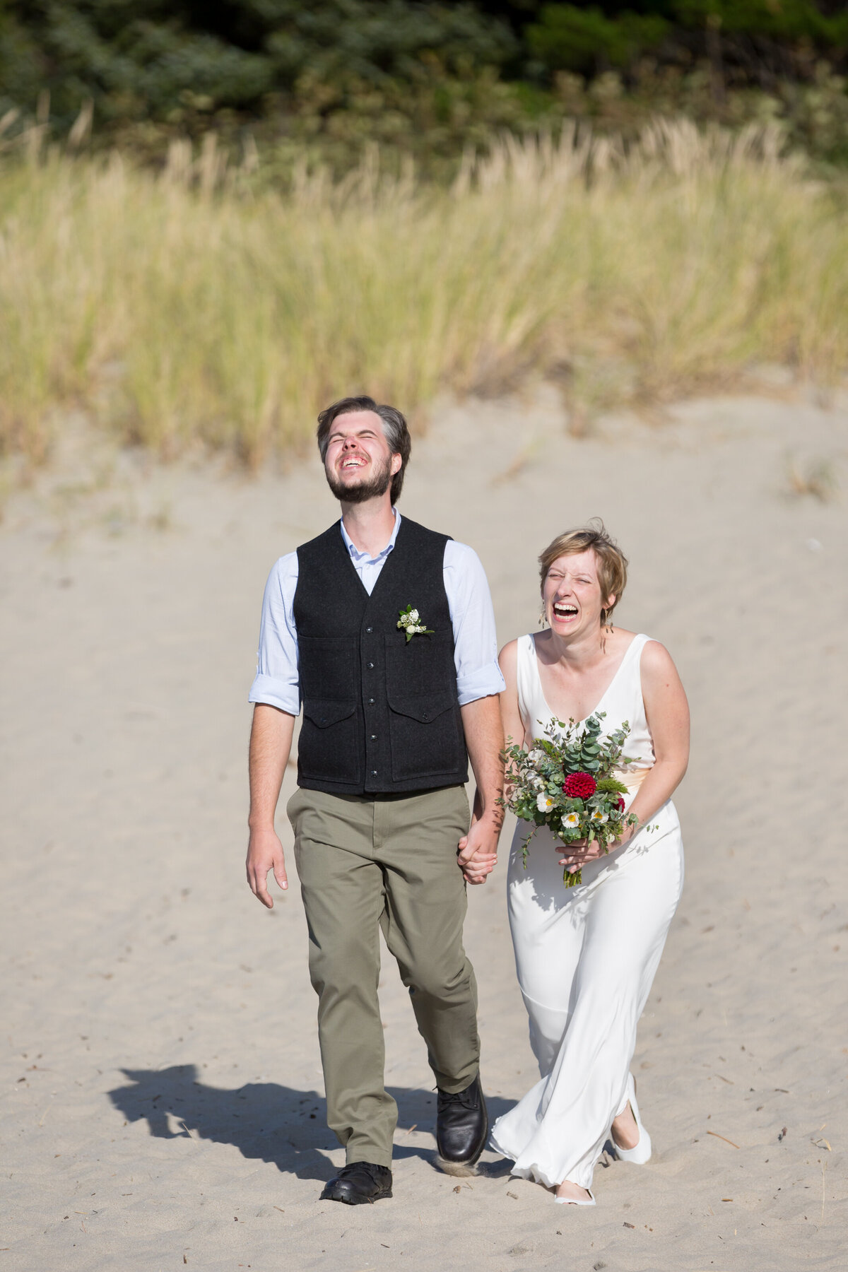 camp westwind beach wedding