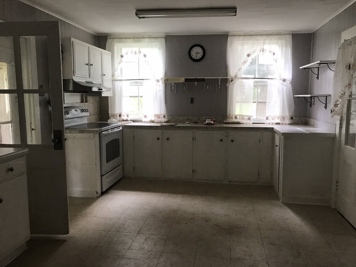 Kitchen before