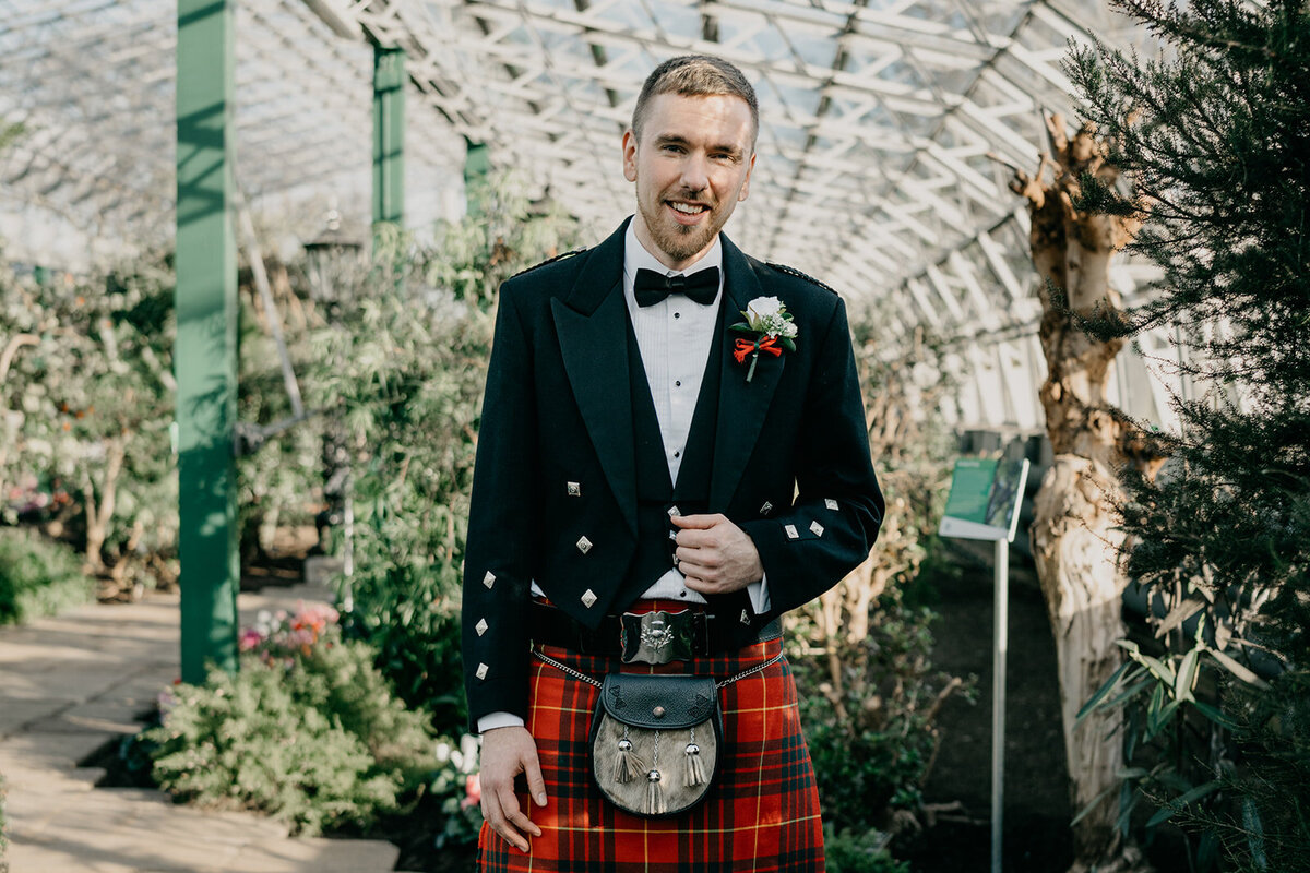 David Welch Winter Gardens in Duthie Park Aberdeen Wedding Photography 34