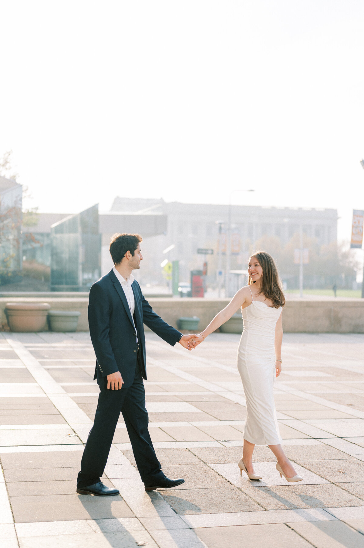 Old Courthouse Engagement Session in Downtown Cleveland-41
