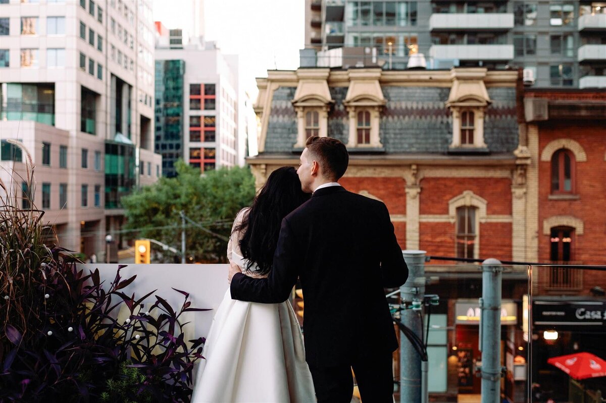 Luma Restaurant Toronto Wedding Sunset-53