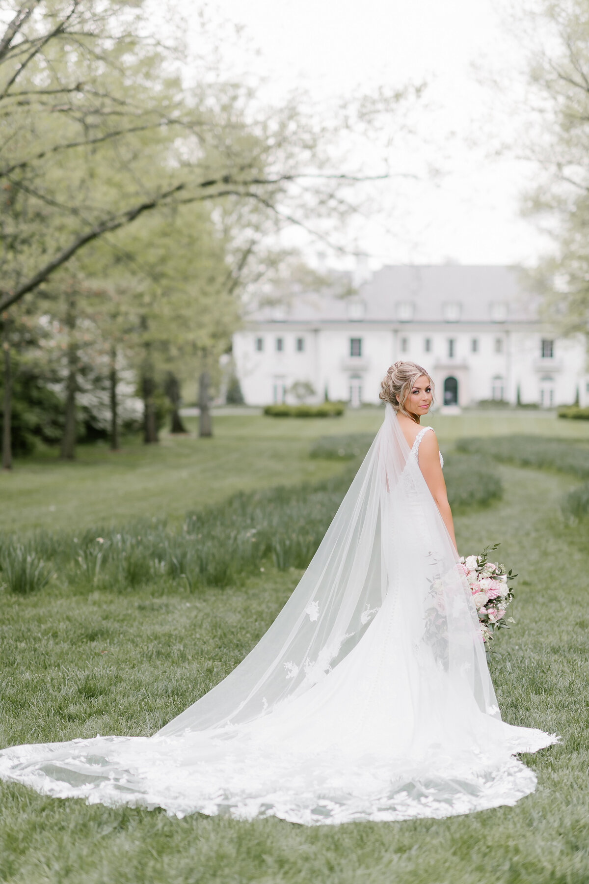 Bride at Newfields