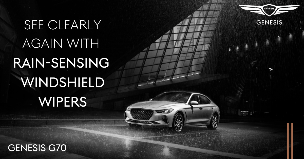 See clearly with rain-sensing windshield wipers