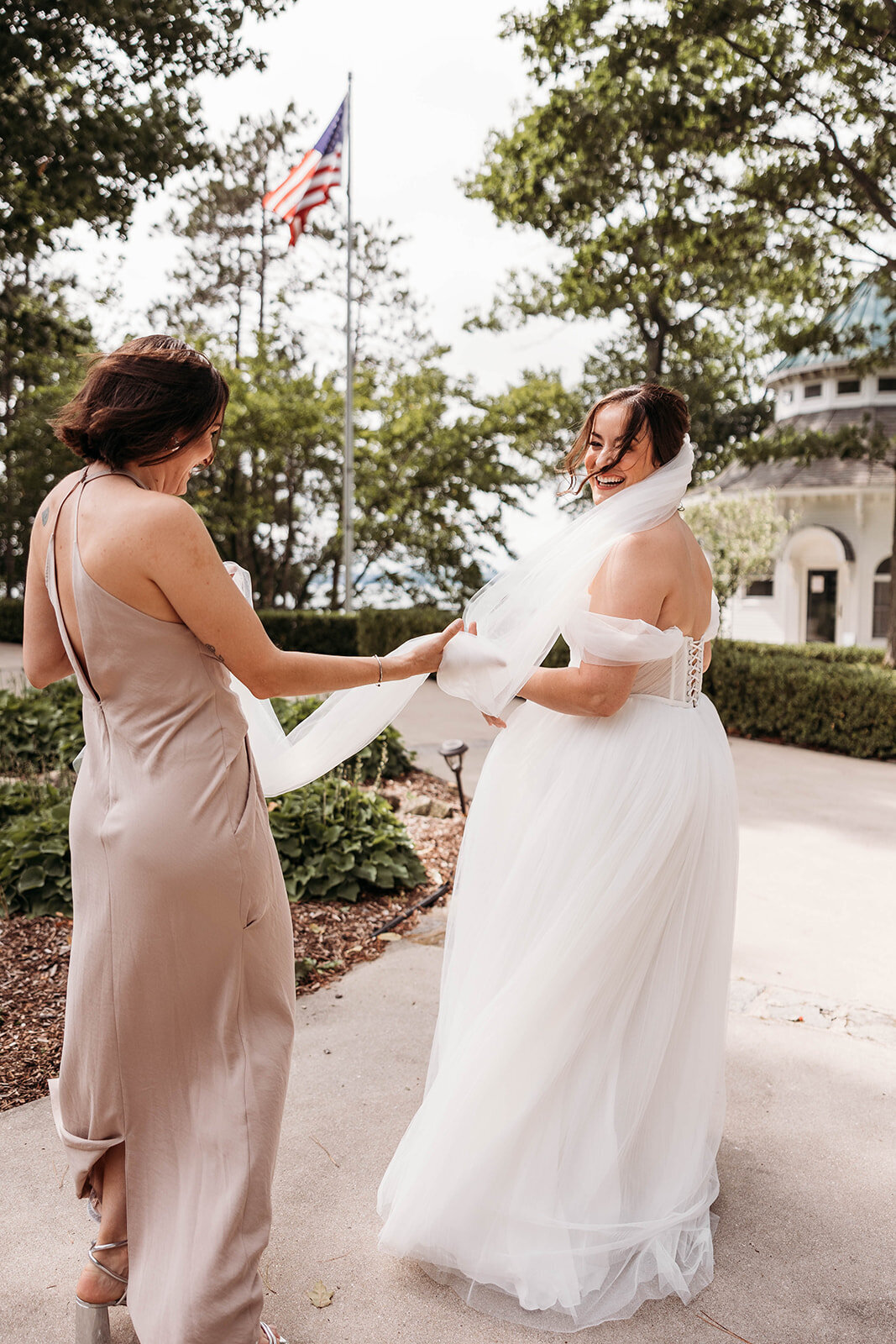Red Pine Point Indian River Michigan Intimate Wedding Getting Ready K. E. Rogers Photography-46