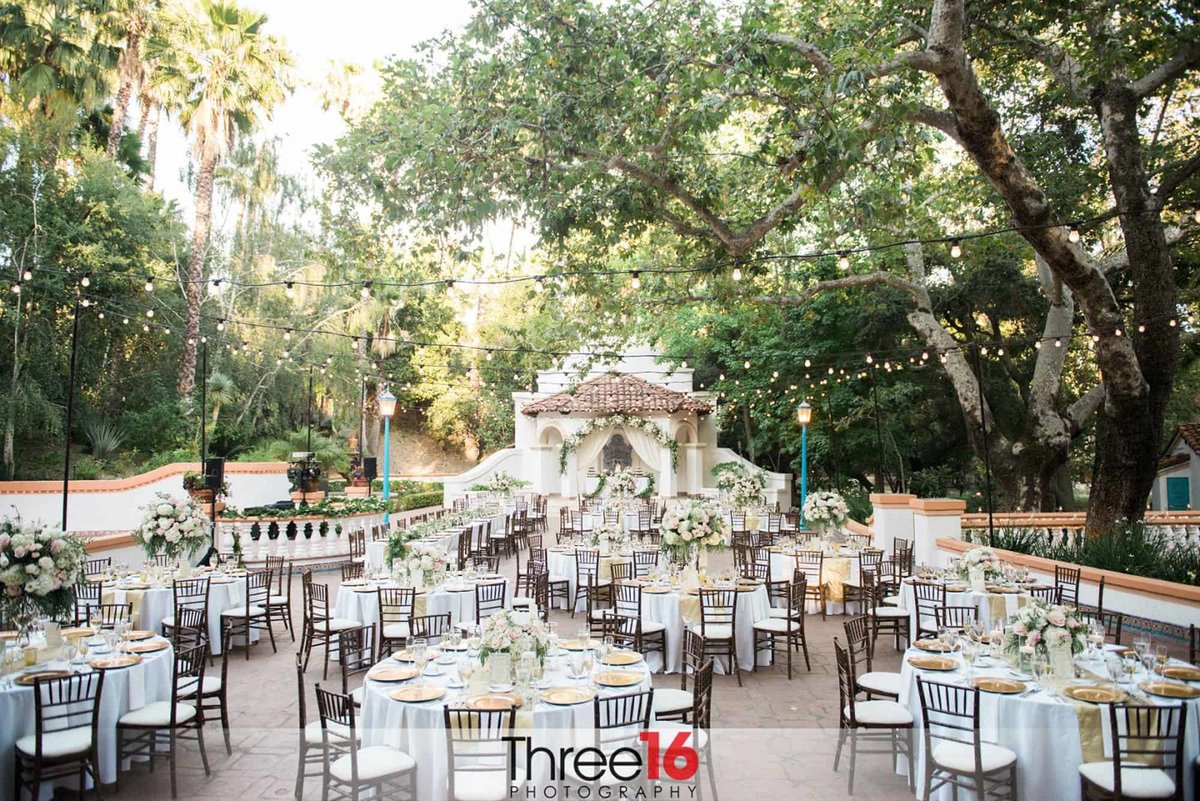 Rancho Las Lomas wedding reception