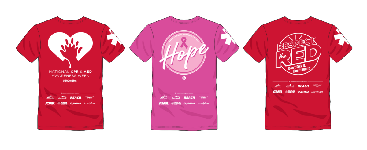 Global Medical Response | Shirts | Graphic Designer | Van Curen Creative