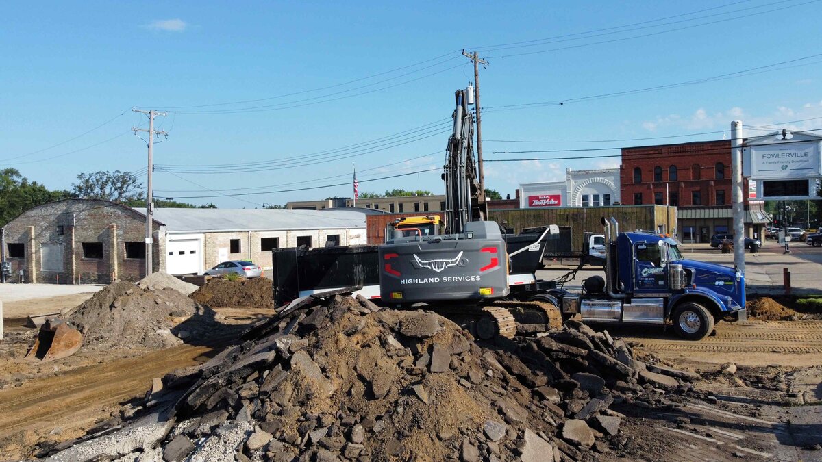 fowlerville-library-addition-highland-services-excavator