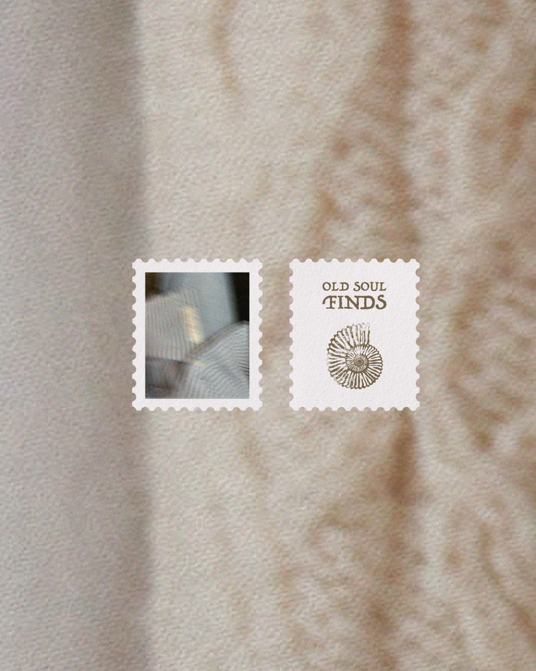 aesthetic box mockup for a pottery studio cellestial pattern illustration retro vibe branding