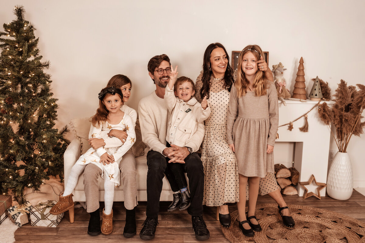 Christmas family photo