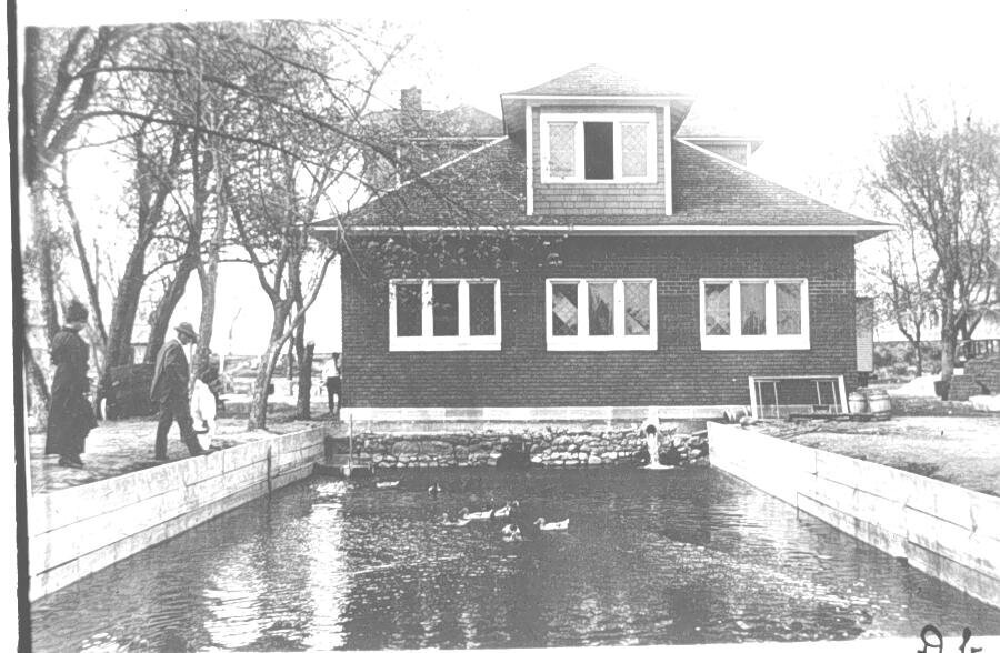 Fishing_1916 hatchery building