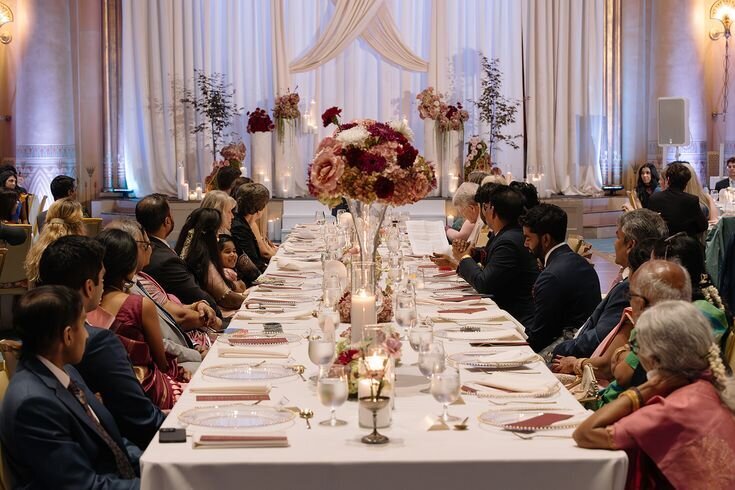 Mary Beth & Tarun _ Fox Theatre - Rêver Weddings- Araiza Florals (4)