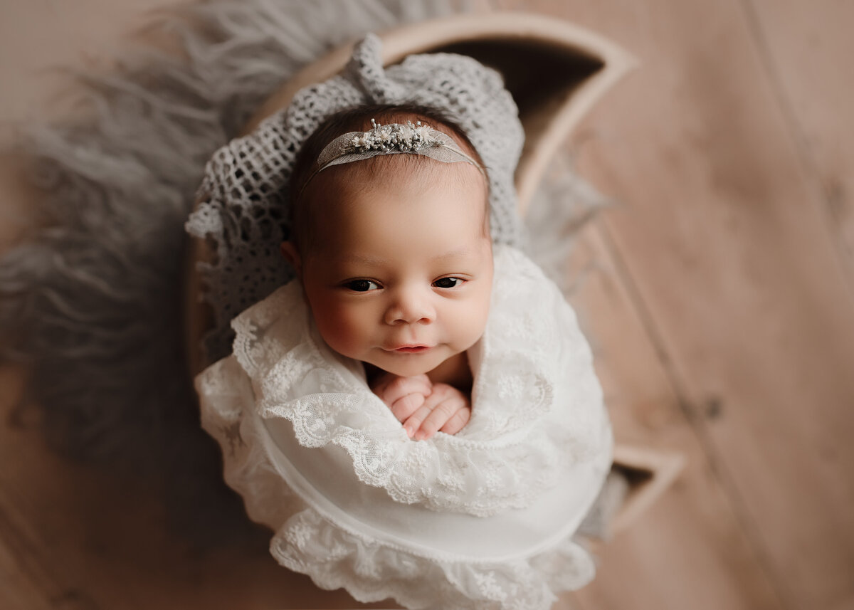 First baby and Rainbow baby in Syracuse New York Photo Studio