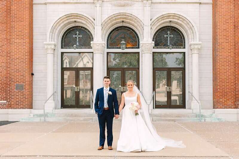 Wedding at St. Boniface with Reception at ECC219