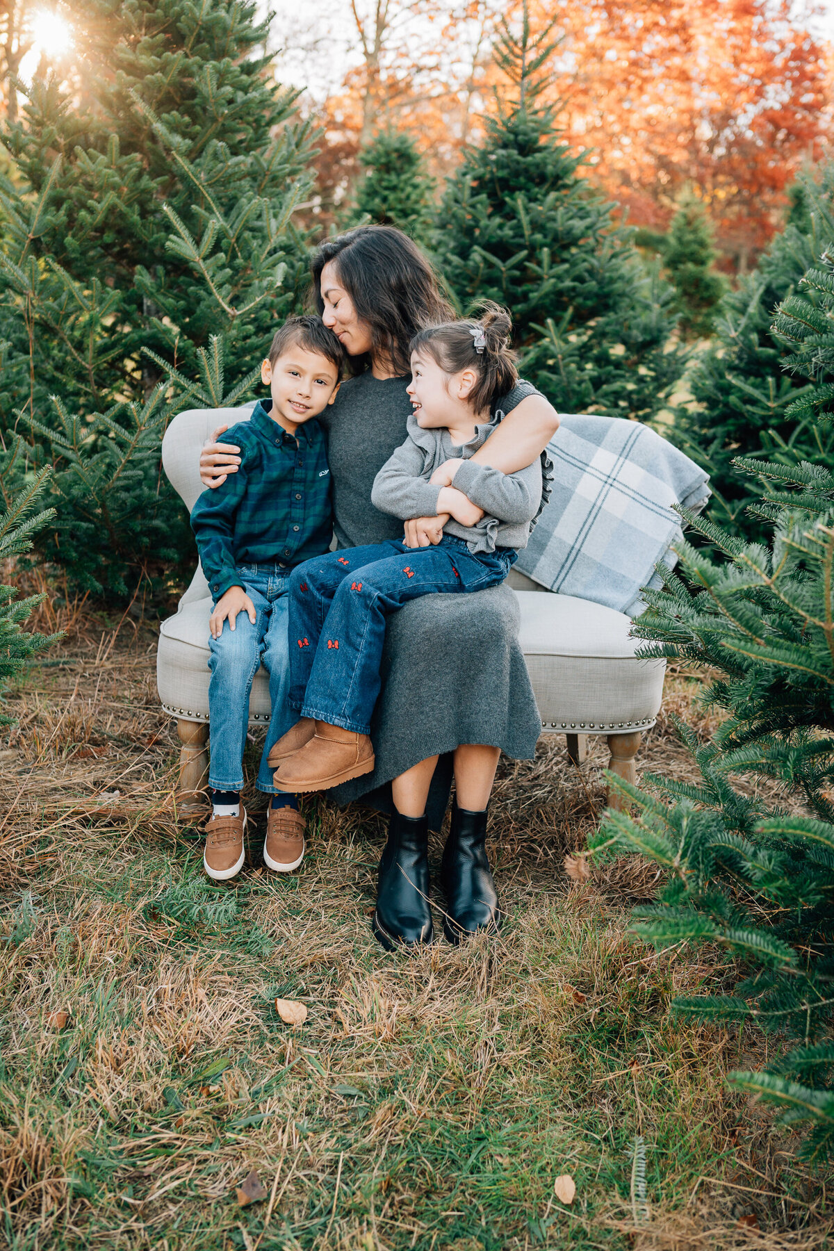 Christmas Tree Farm Mini Sessions | Connecticut Family Photographer-5