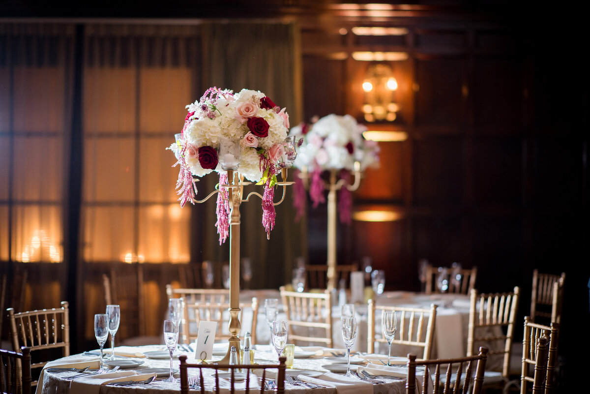 bob and dolores hope ballroom wedding decor