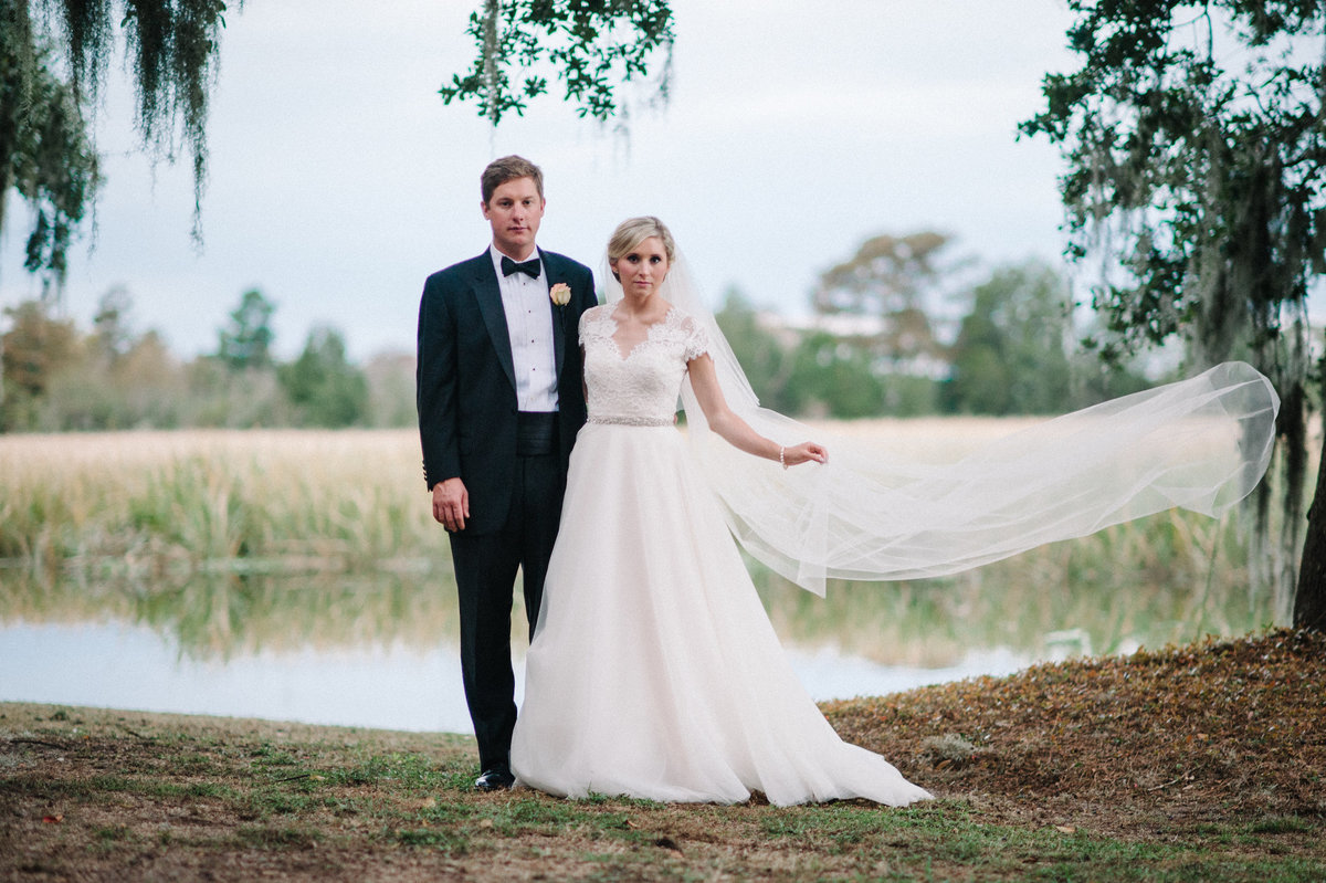 Classic Wedding Portraits by Charleston Wedding Photographer
