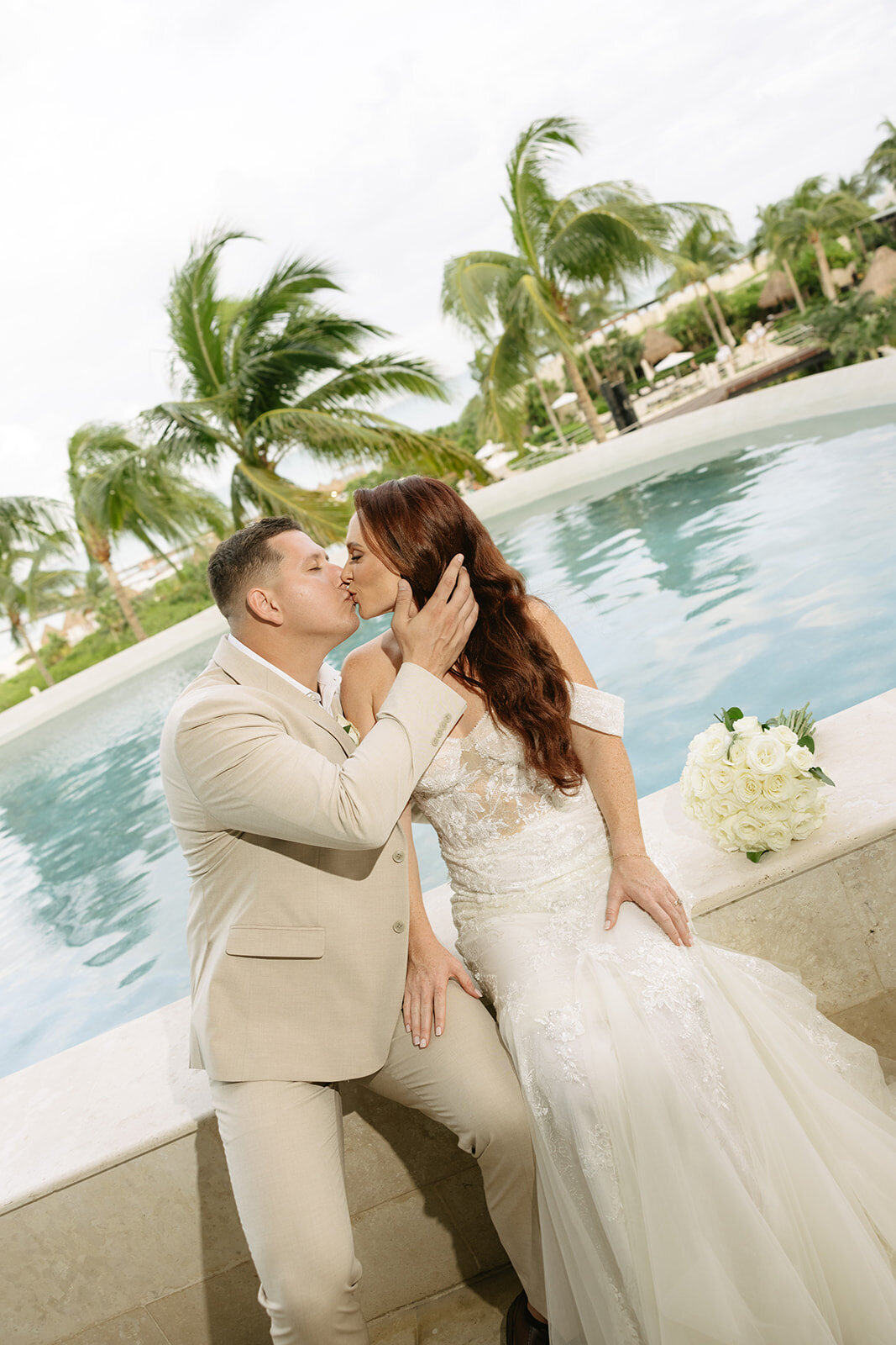Dreams Playa Mujeres Cancun Mexico Wedding Editorial Documentary Wedding Photography-146