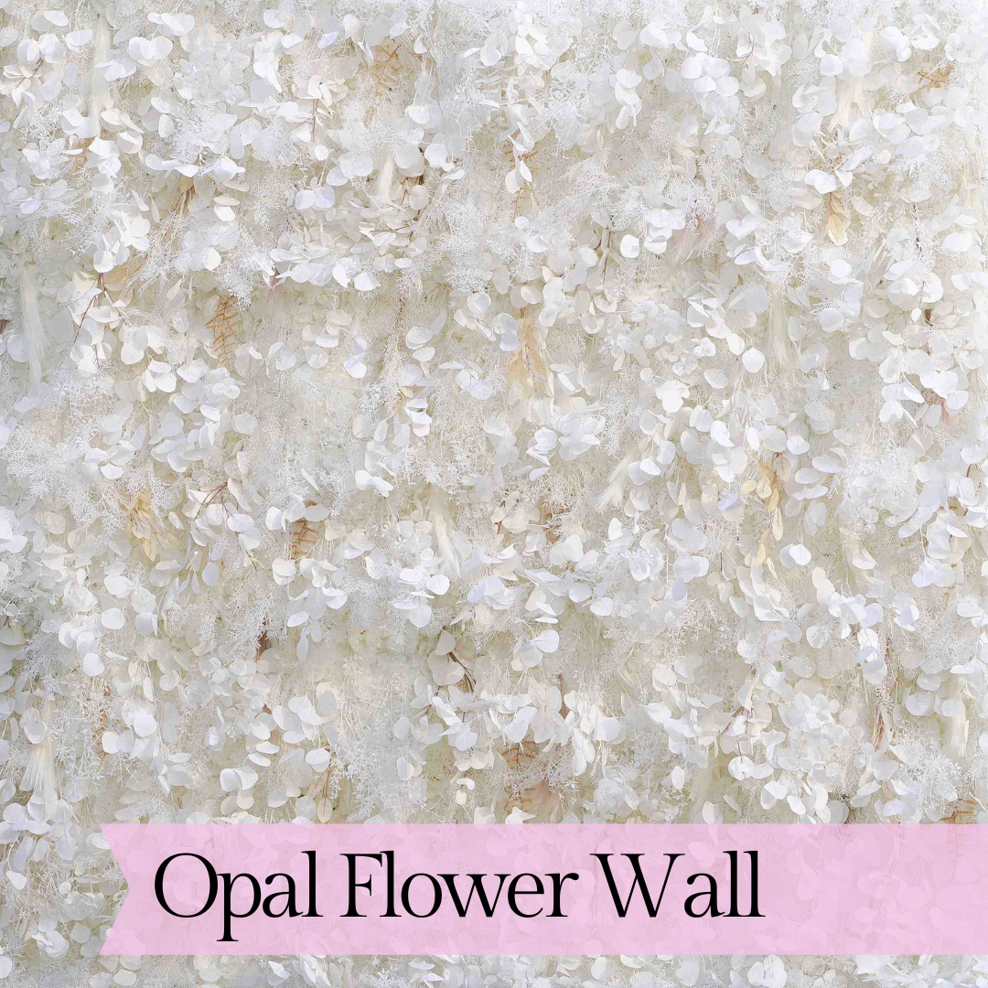 507 - Opal Flower Wall