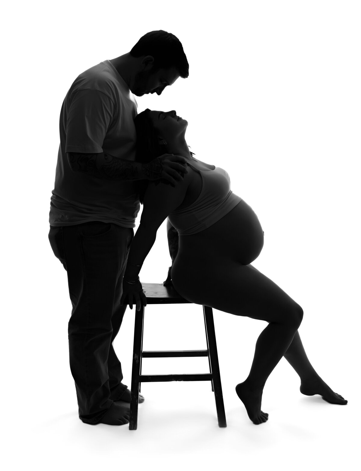 Kendra Evans Studio Maternity Portraits (3)