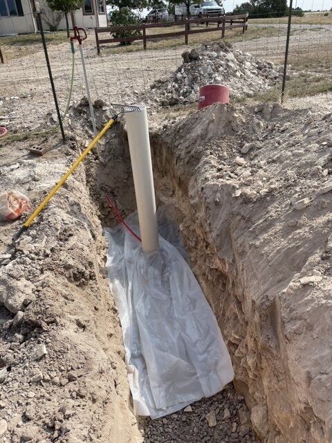 Recent livestock waterer placement in Fremont County.