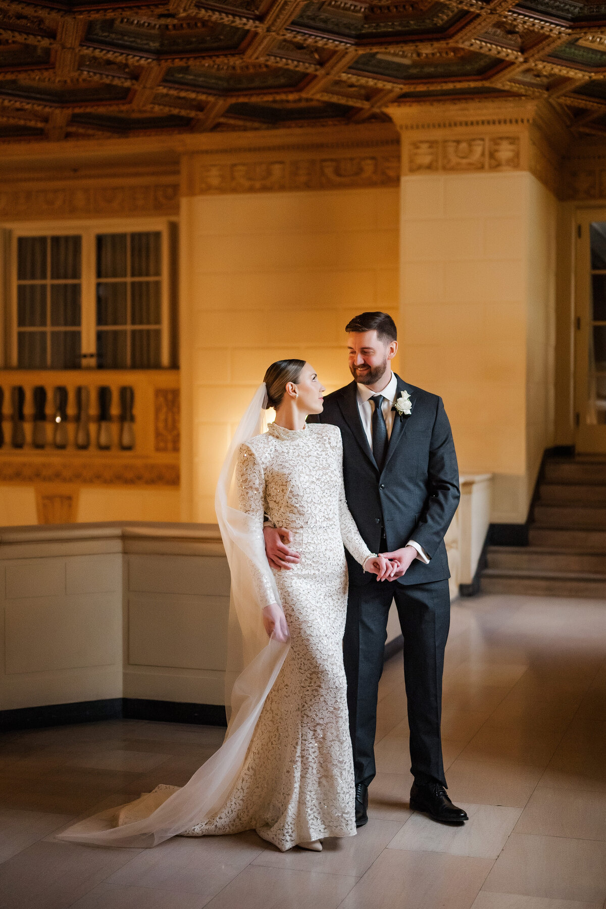 classic pittsburgh omni william penn wedding