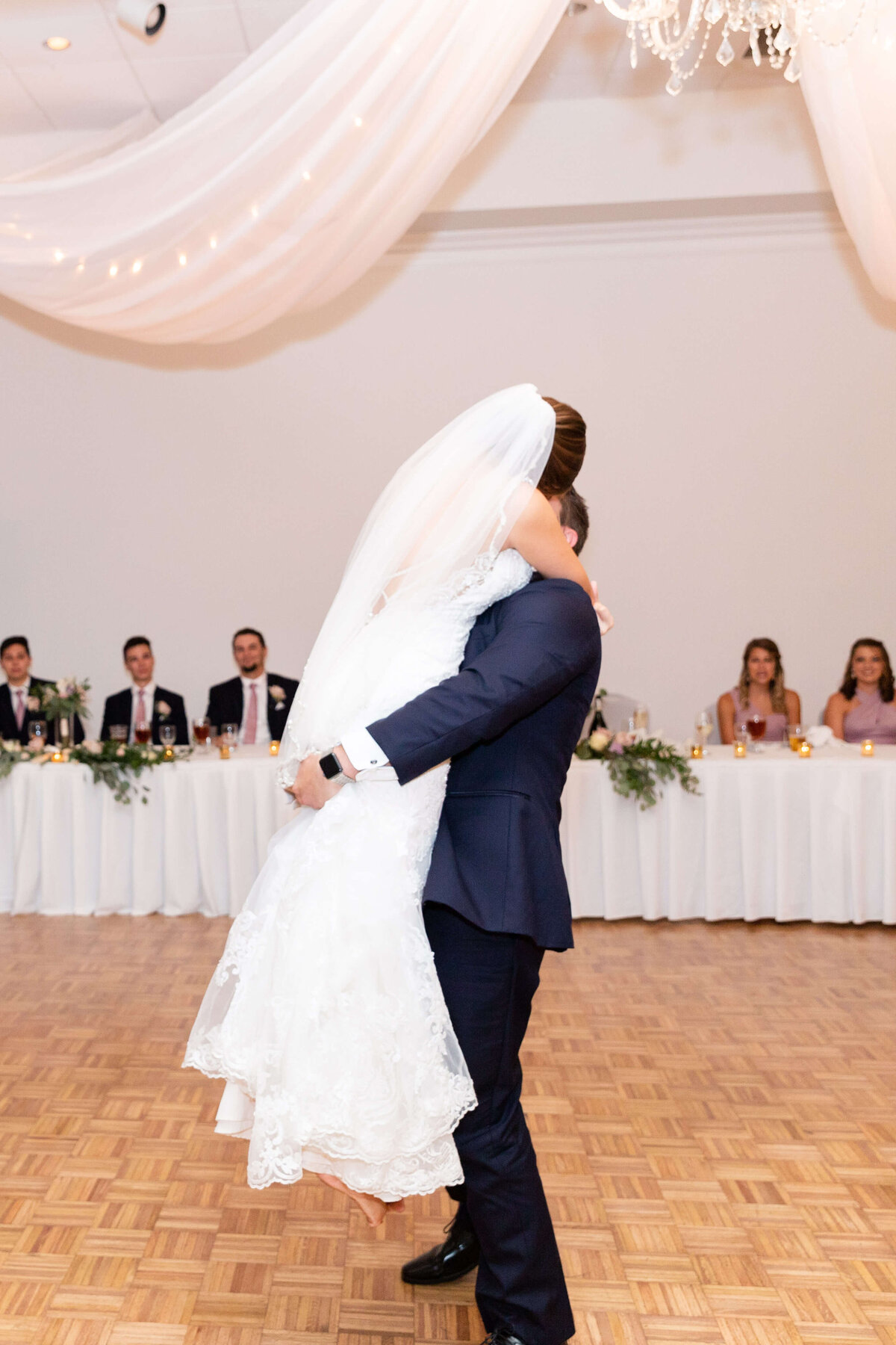 Bride and groom first dance at Stones River Country Club