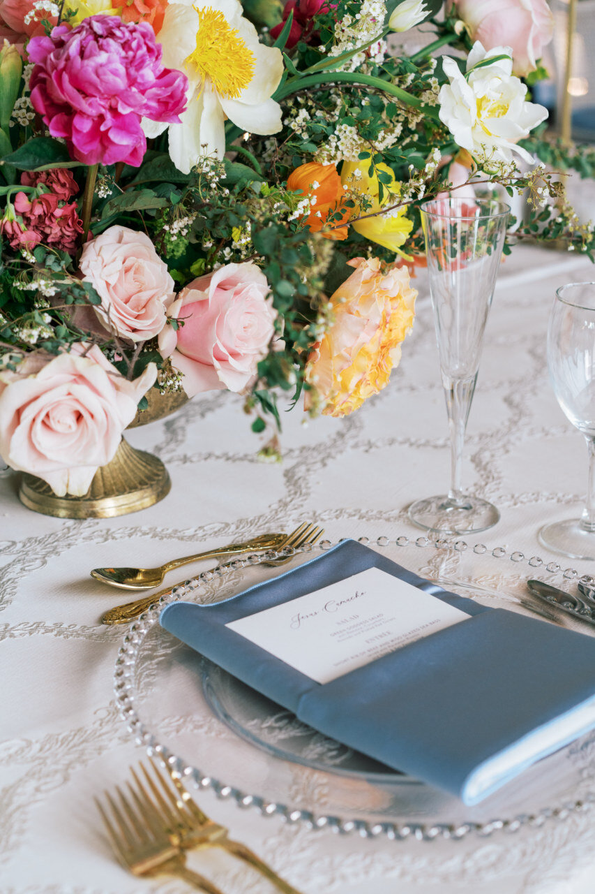 wedding place setting