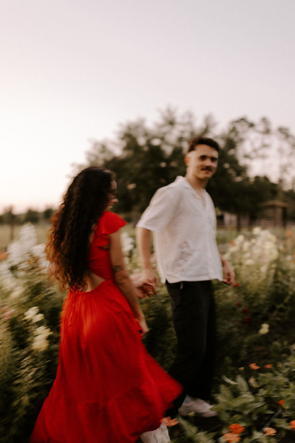 Mindful Blooms Farm Florida Couples Session