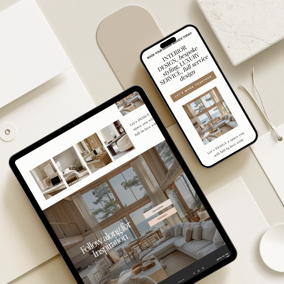 Lilly Road Interiors website mockup-3