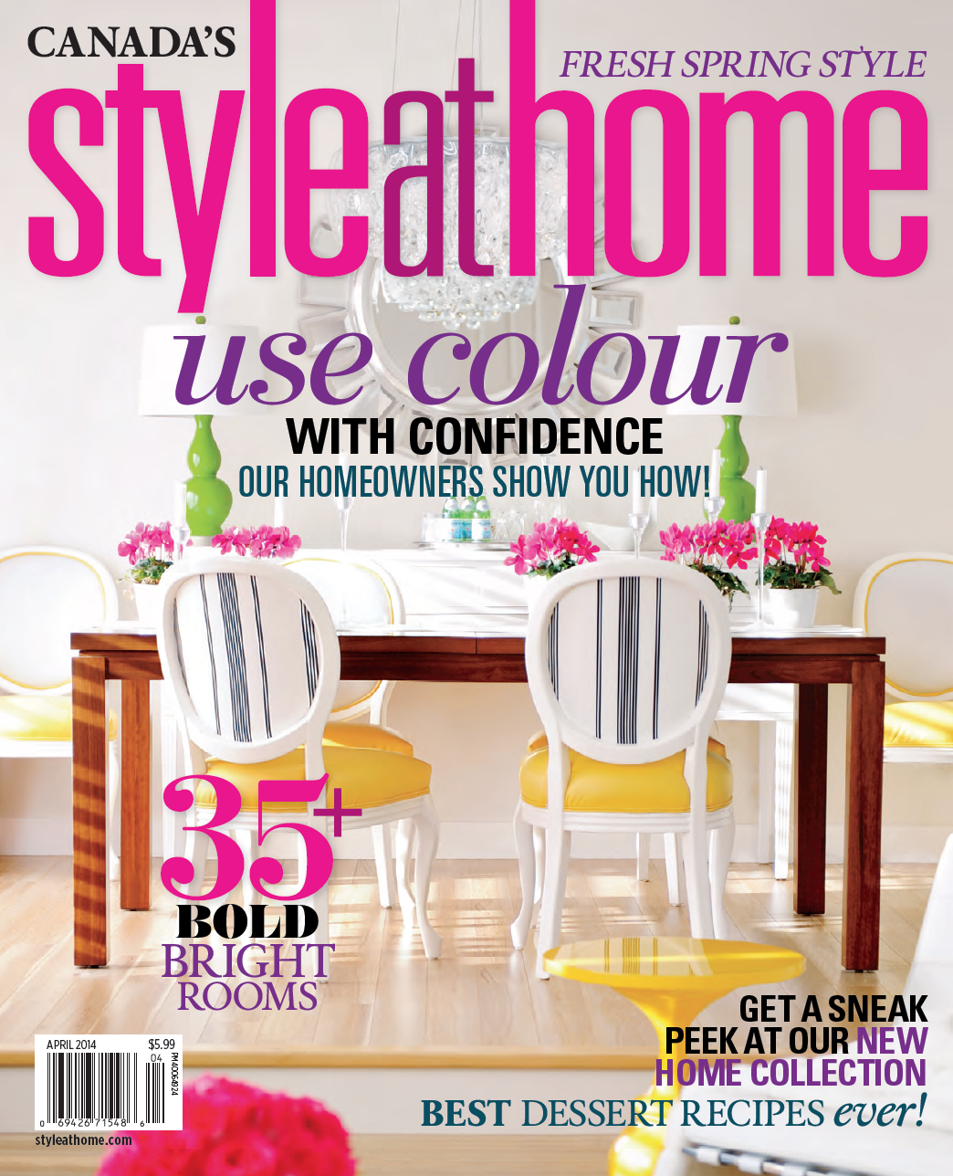 Style At Home Magazine Cover