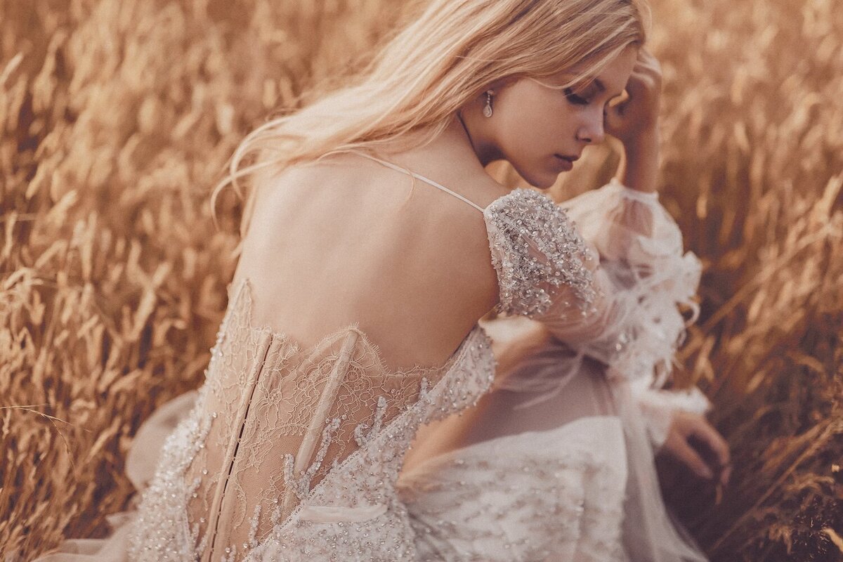 Luxury Editorial Photoshoot, Queenstown. Inbal Dror couture dress.