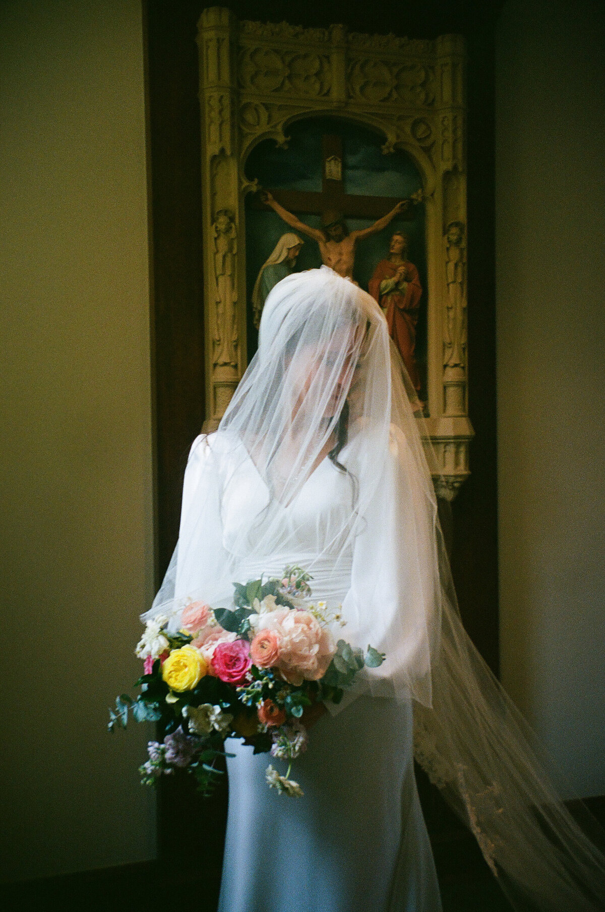 Elizabeth & John - St. Thomas More and Jimmie Austin Wedding - Film Scans-61