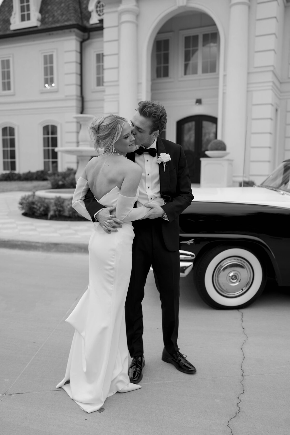 Bride & Groom Car - Carlisle Wedding-35