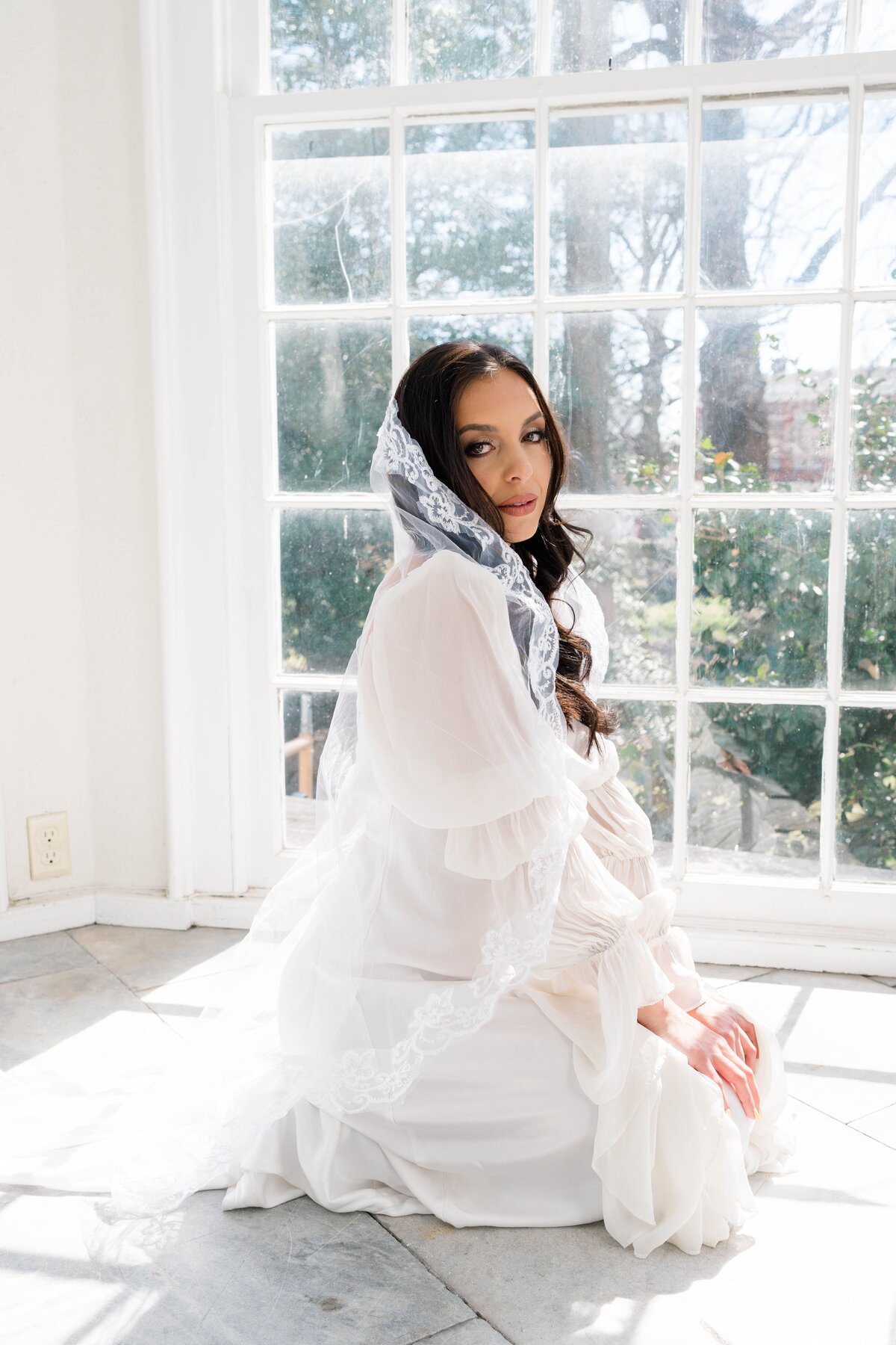 Caprio captured photography _ wedding _ linden place_ bridal portraits_ editorial bride_ bridal suite