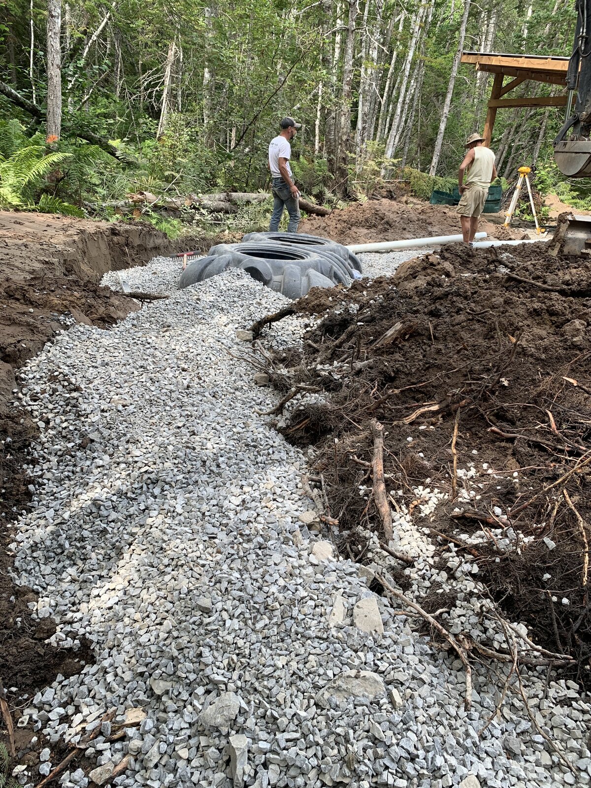 Ground Down Land Management - Excavation Services - Nova Scotia - Property Access - Trail Systems - Driveways - Patios - Landscaping - Mulching