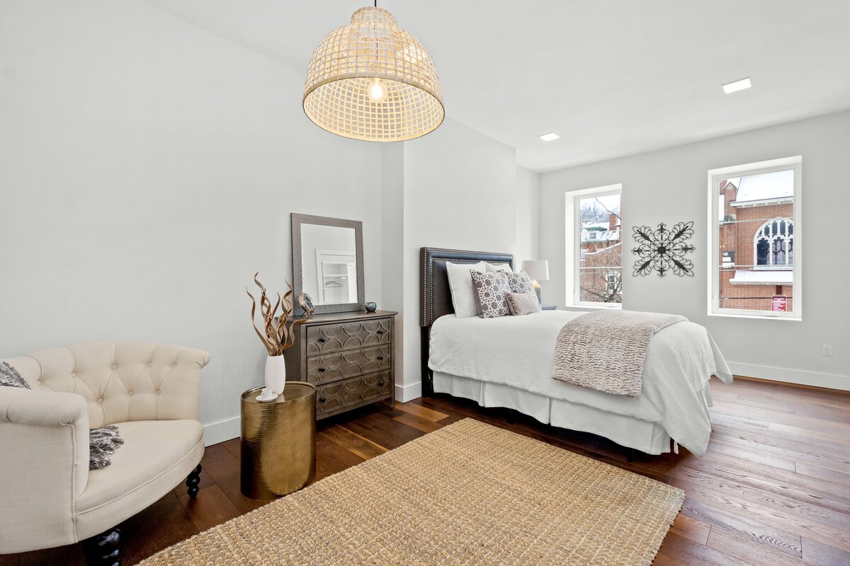 Professionally staged room designed to maximize home value and buyer appeal