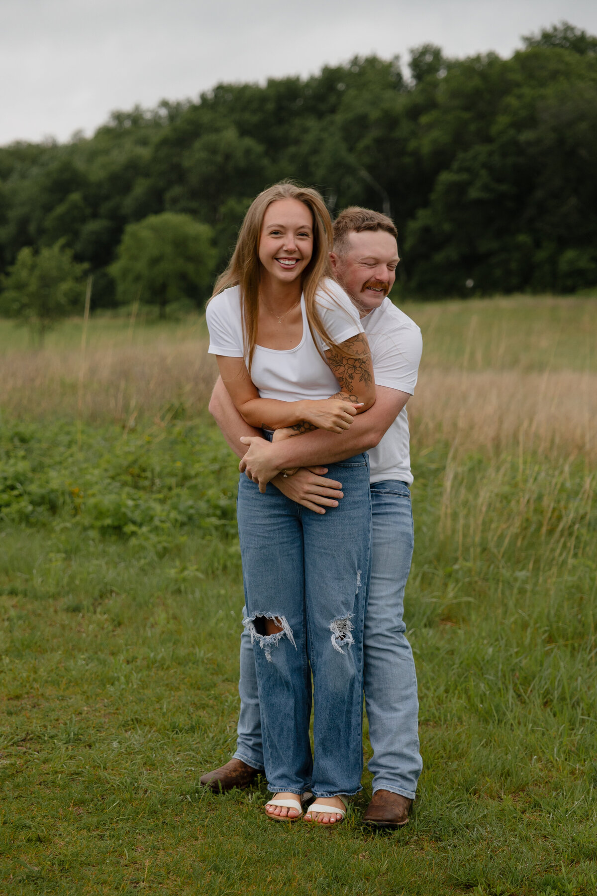 Alicia and Zach's Scandia, Minneosta Engagement Photography-28