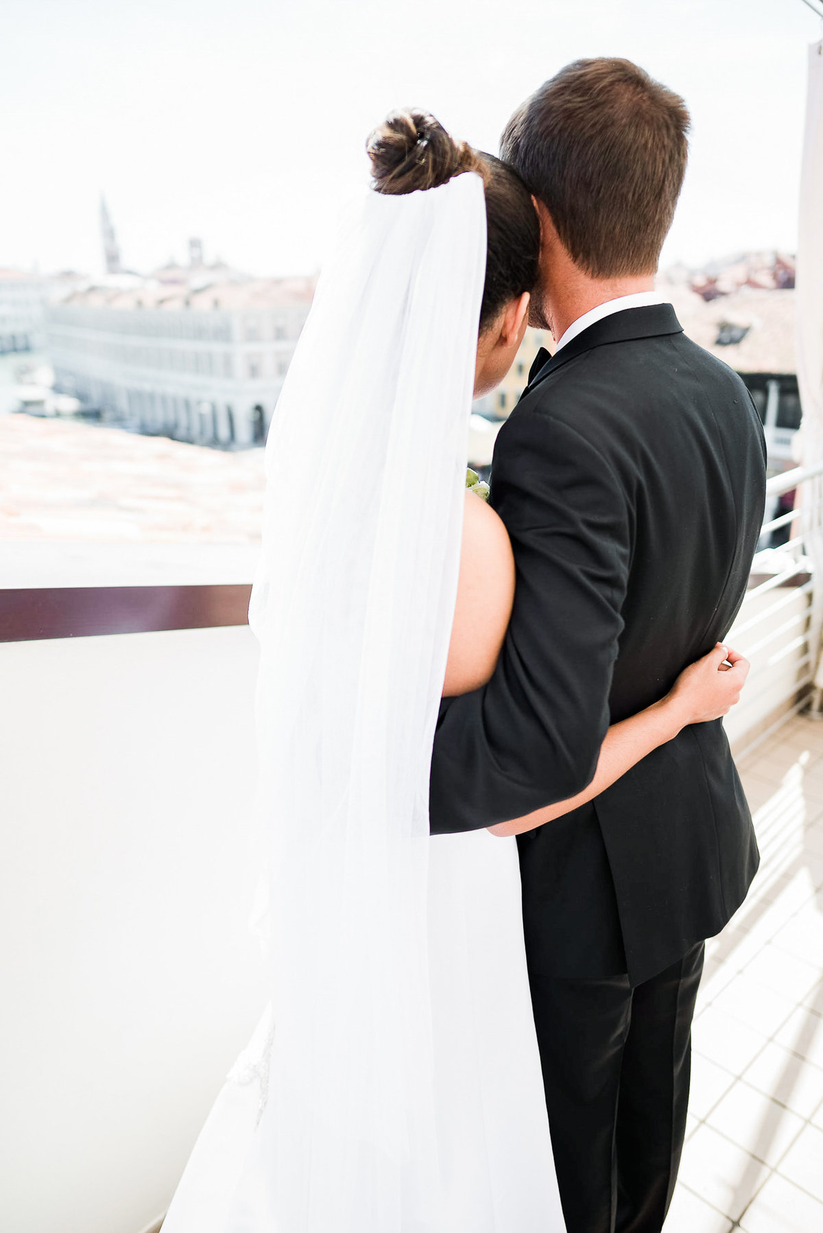 Romantic Wedding Bride and Groom