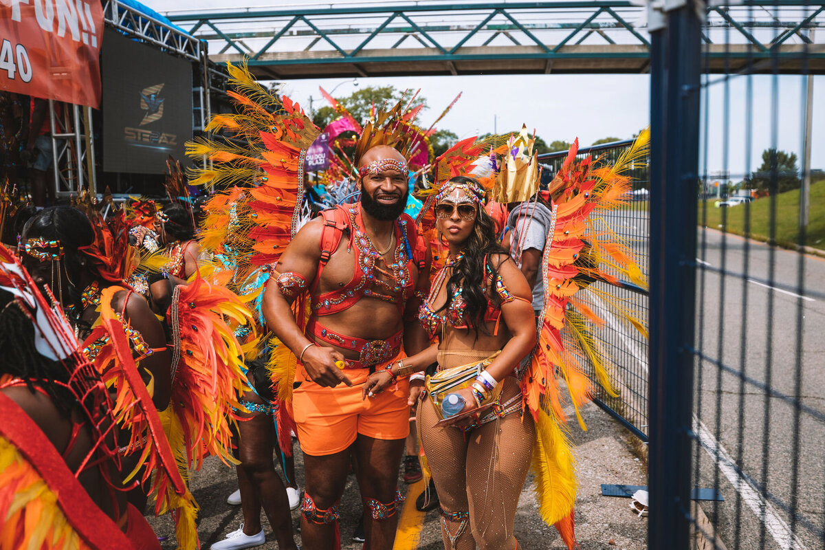 Photos of Masqueraders from Toronto Carnival 2023 - Sunlime Mas Band - Medium Band of The Year 2023-122