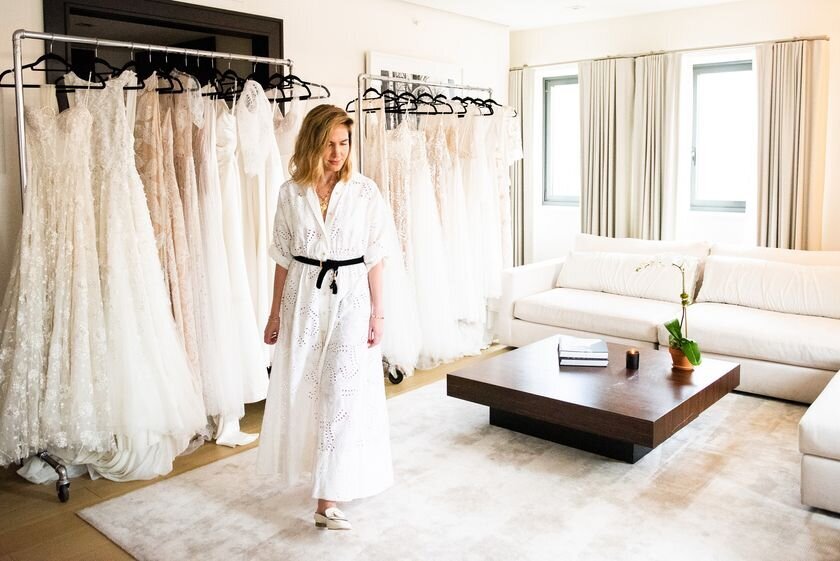 Dana Harel featured in Coveteur New York Bridal Fashion Week