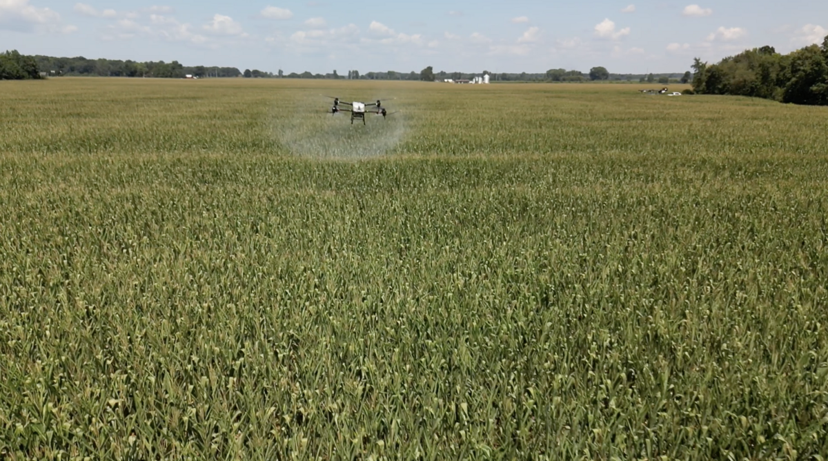 Raven 6 Rising flying the DJI Agras T-40