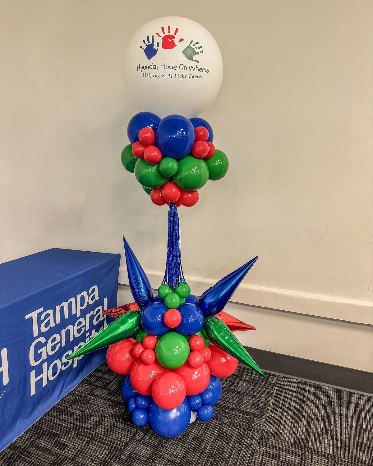 Tampa general hospital balloons - The Party Pond