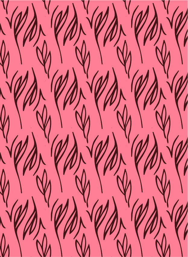 pinky peach burgandy floral