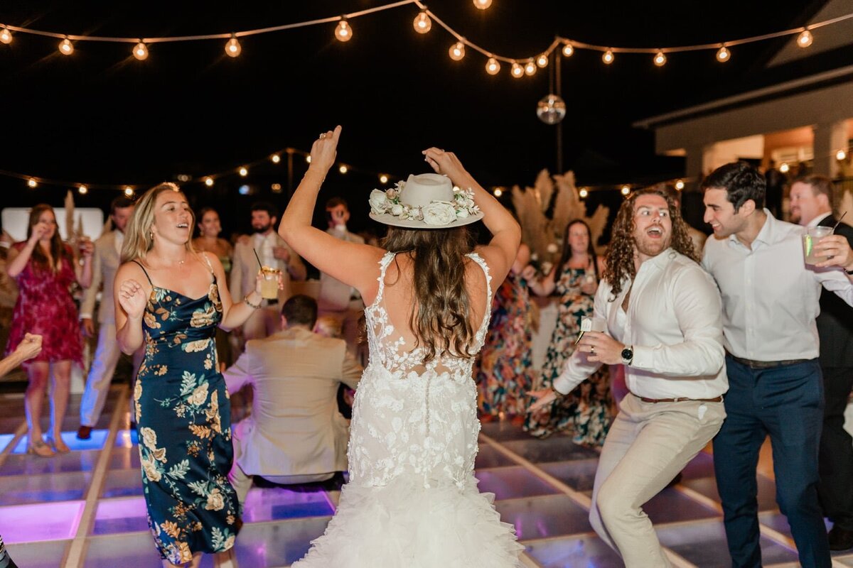 The Isles Beach Club Wedding | Blue Satin Bee 43