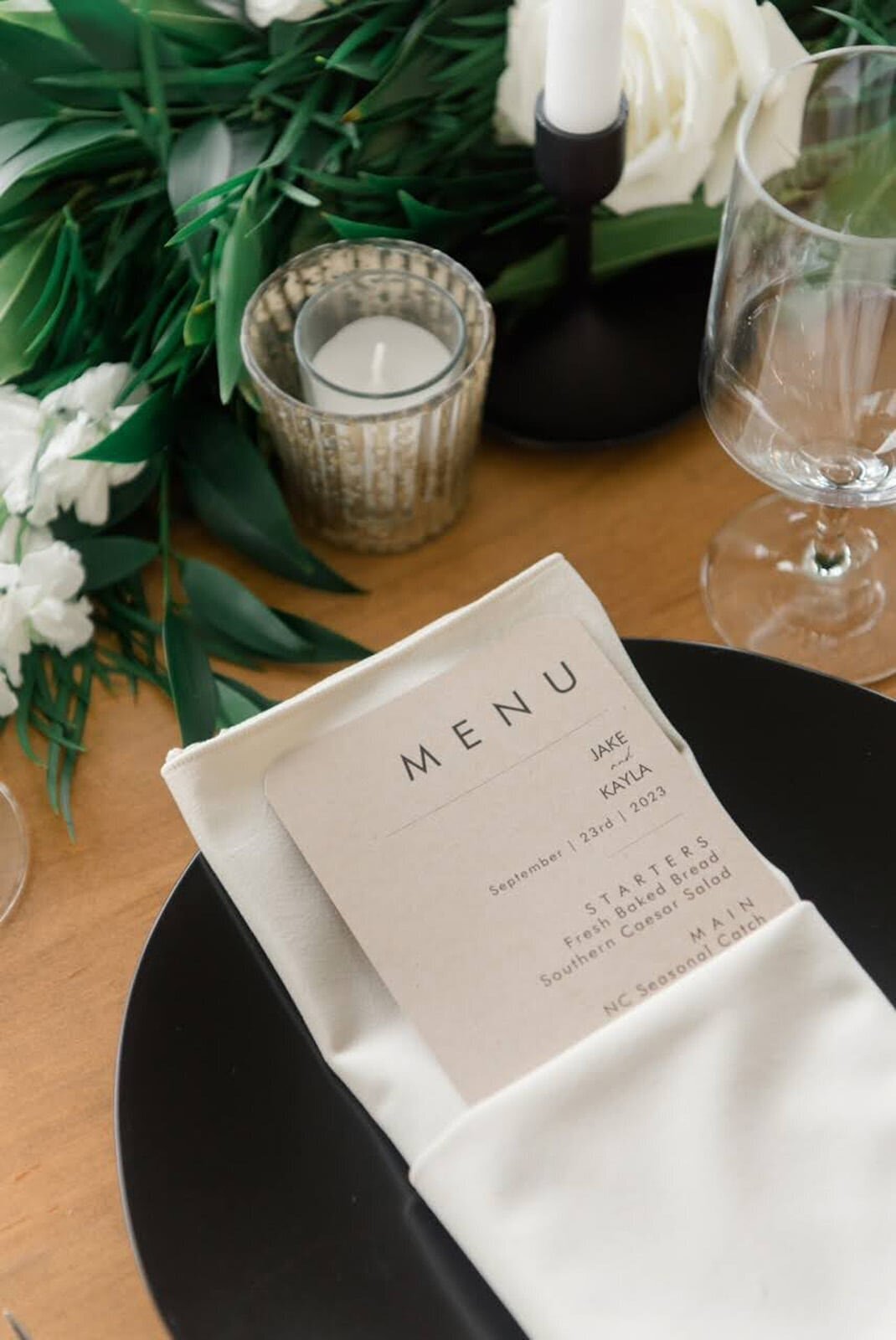 North Carolina Wedding | Blue Satin Bee 106