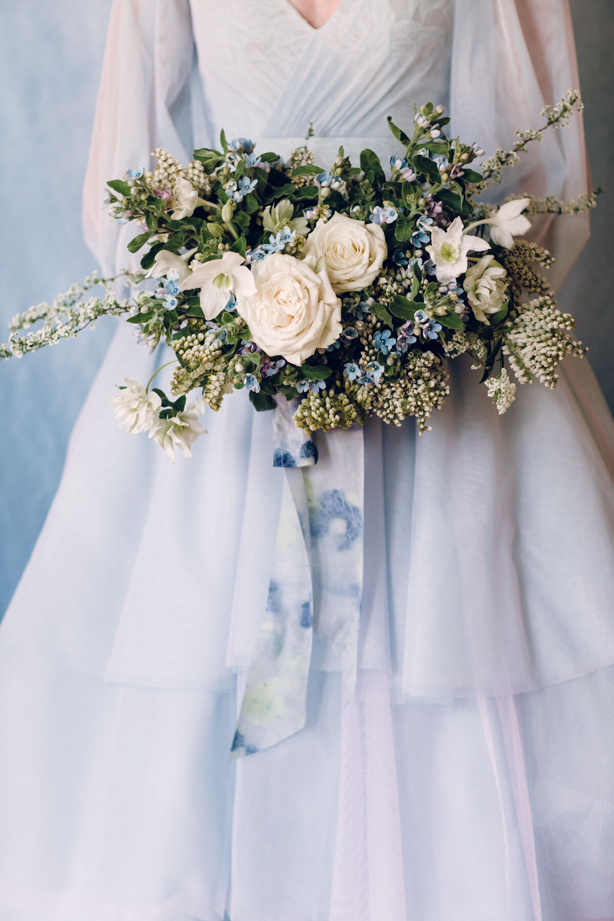 Hints of Blue Bouquet