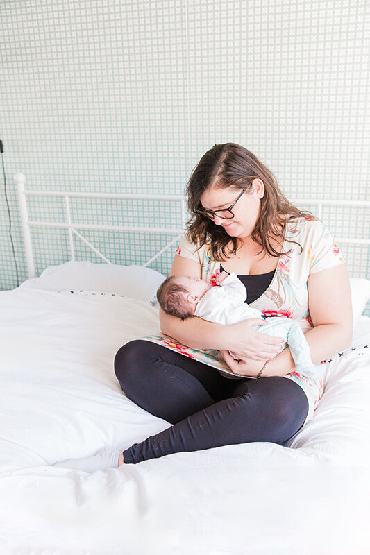 newborn shoot moeder baby hoorn
