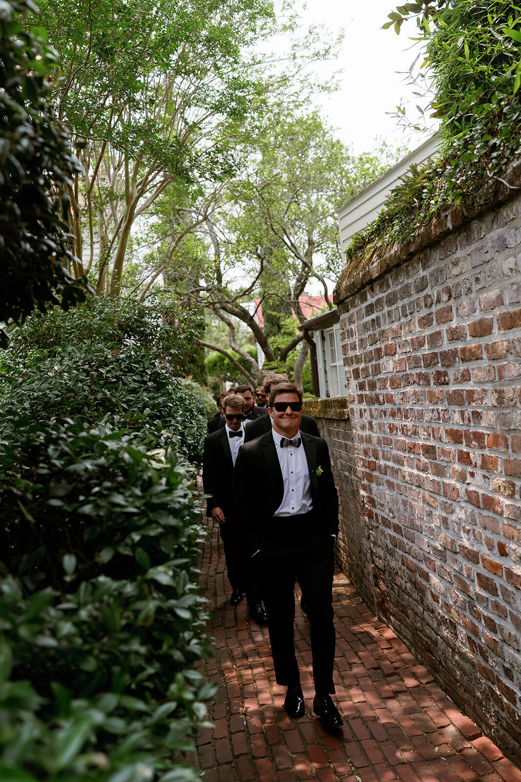 Classic Charleston Wedding with green & white at Hibernian Hall by Sarah Bradshaw 0148