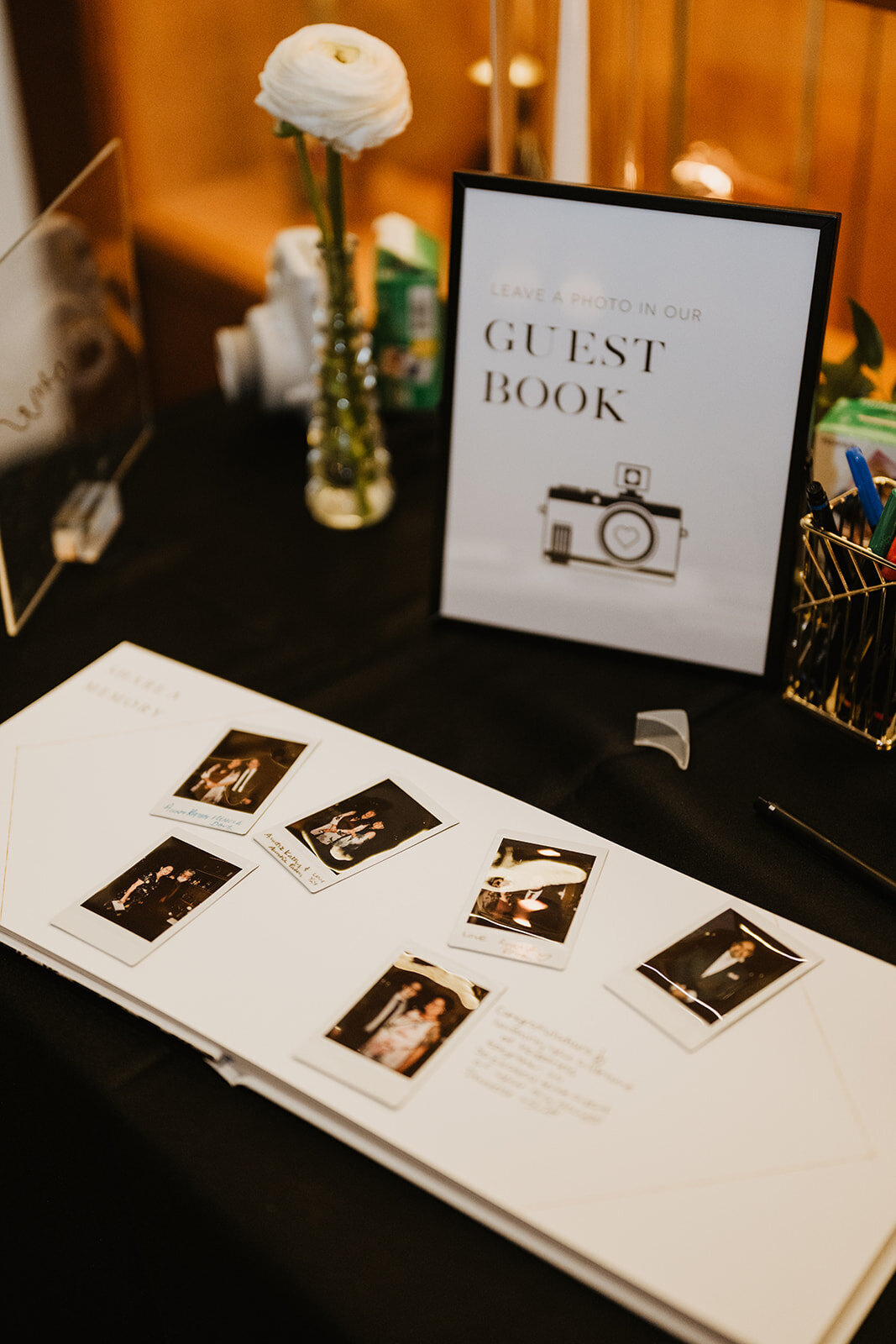 Wedding Polaroid Guestbook