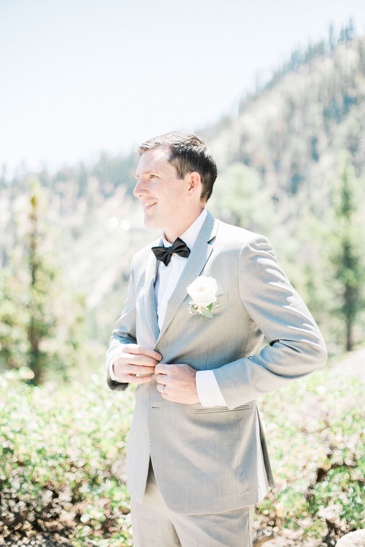 Lake Tahoe Mountaintop Elopement - 12